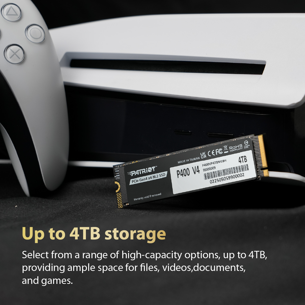 内蔵型SSD Patriot P400 Lite M.2 PCIe Gen 4 x4 2TB P400 Lite PCIe M.2 INTERNAL SSD | Patriot Memory